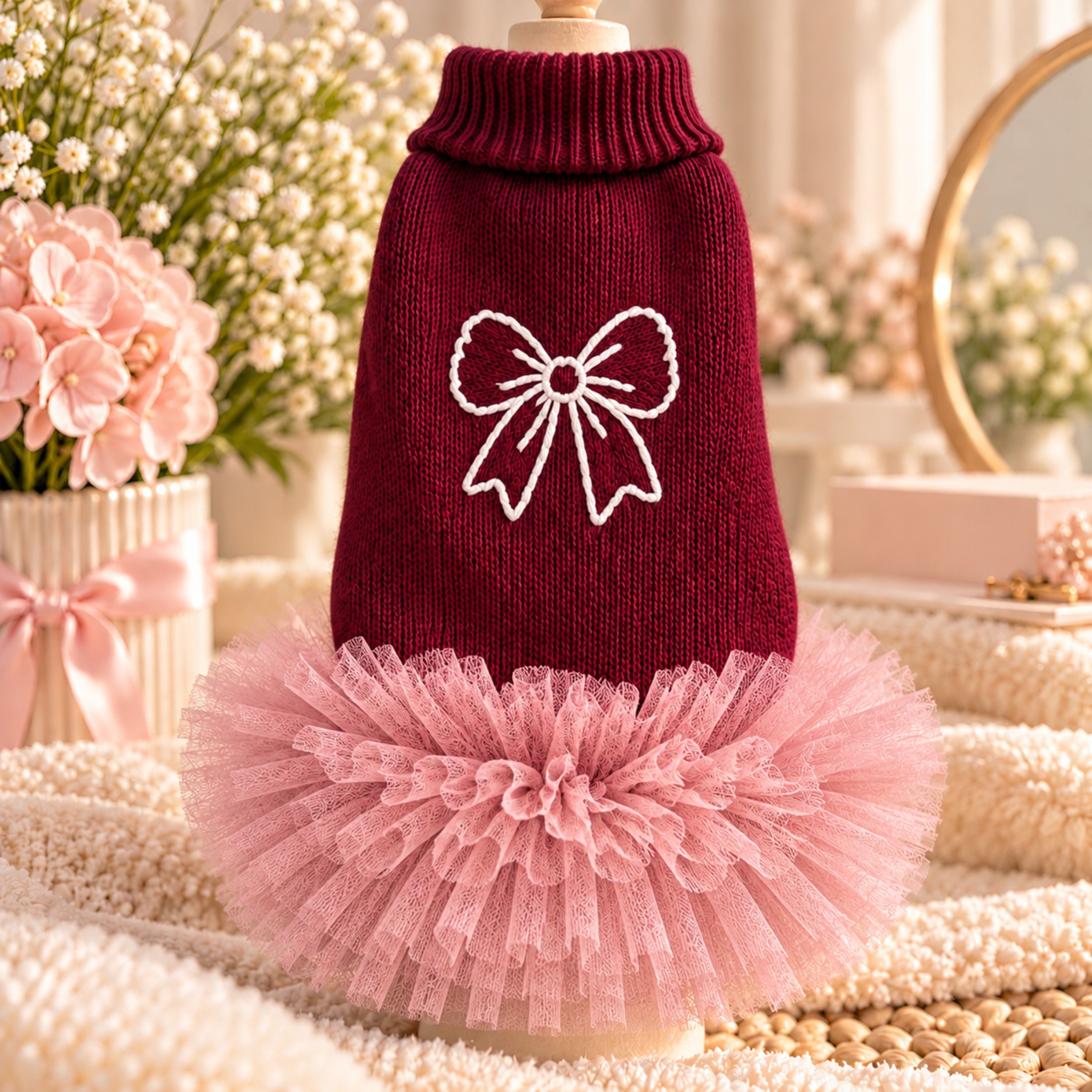 Maglioncino Fiocco di Tulle
